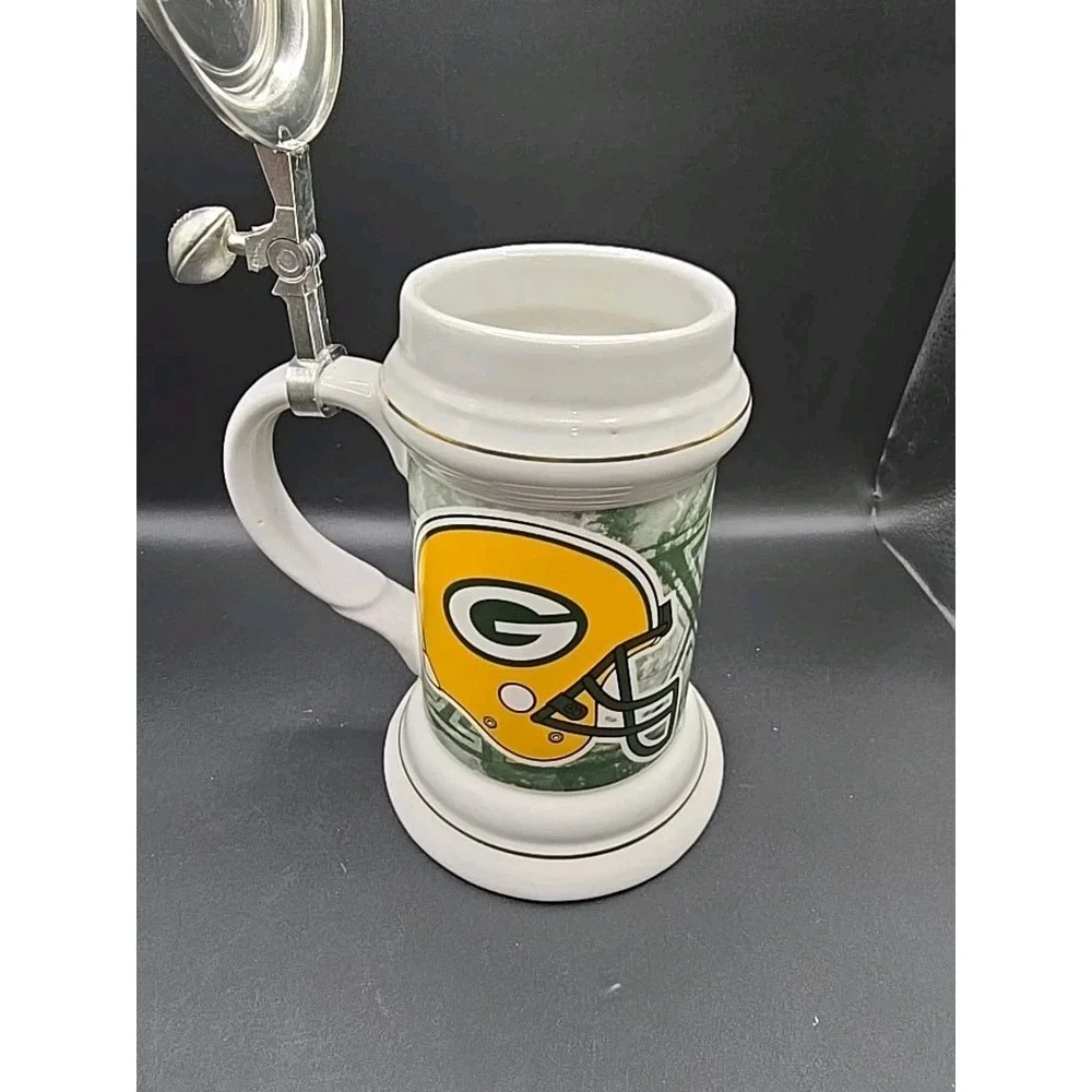 GREEN BAY PACKERS SUPER BOWL XXXI STEIN 160/500 LTD EDITION ALDER BRAU 1996
